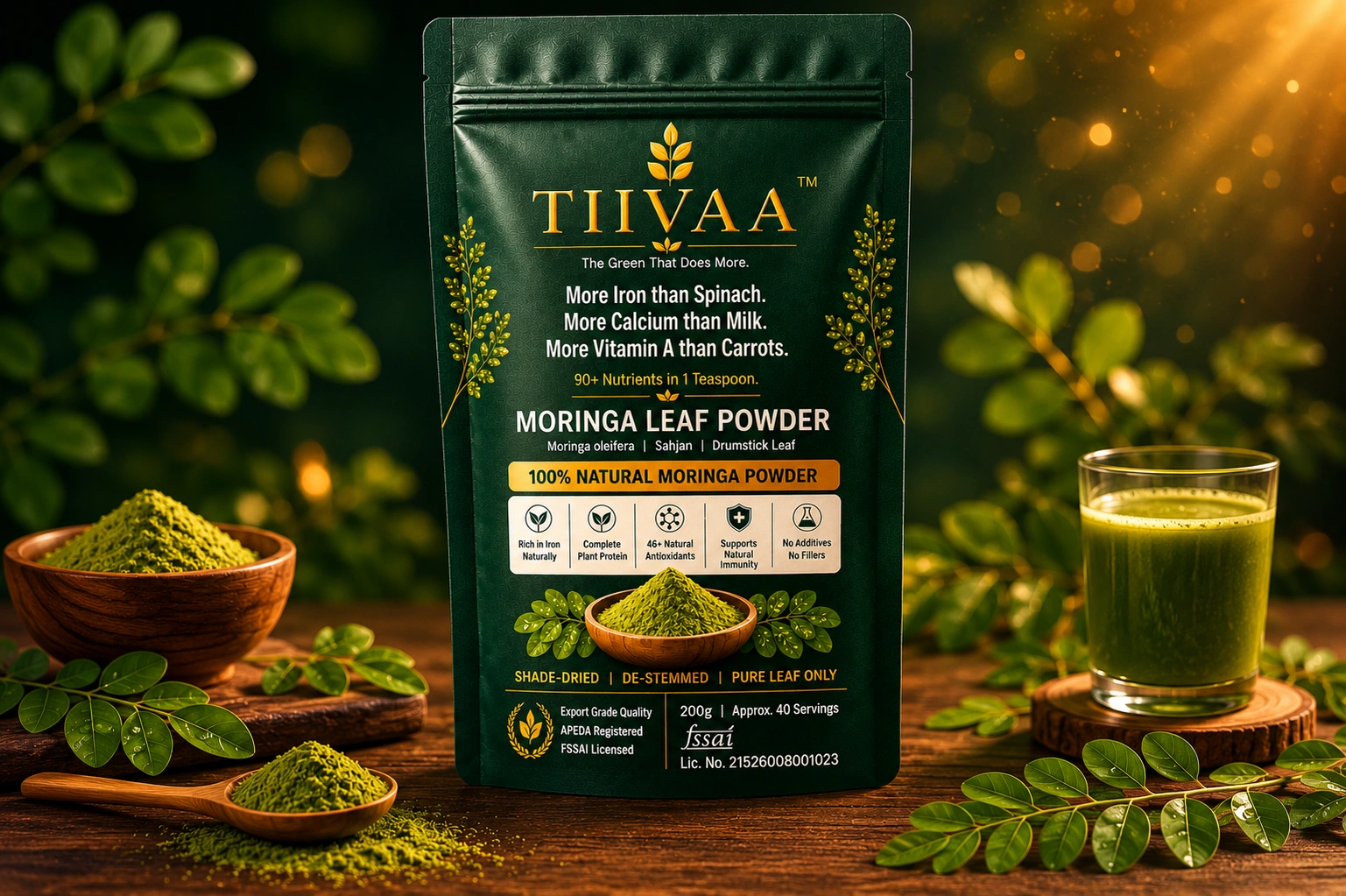TIIVAA Moringa Powder